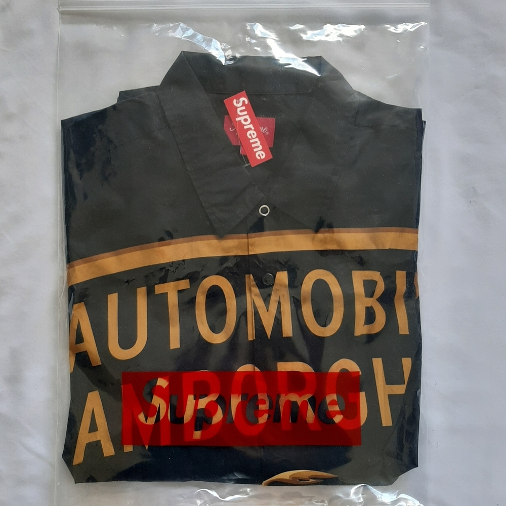 Supreme Automobili Lamborghini S/S Shirt Black Sz Large